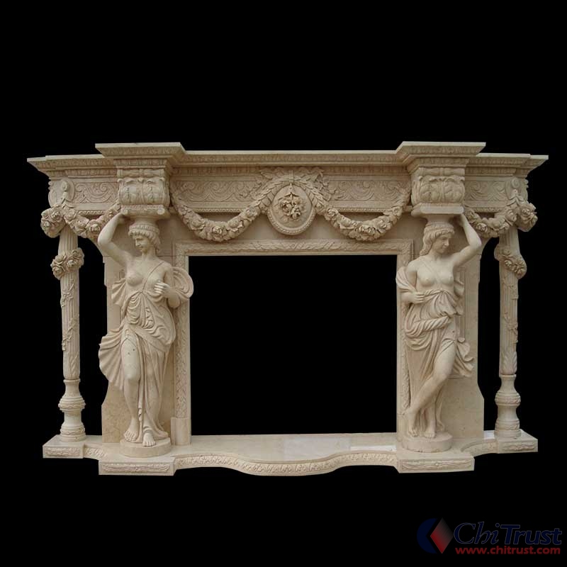 Natural Marble Artificial Stone Fireplace Fireplace