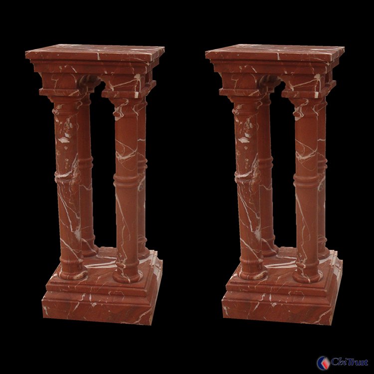 Chinese outdoor decorative stone column